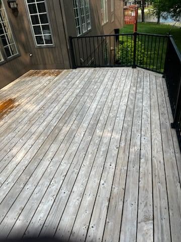 Gallery photos for Deck Renewal with Cedar Stain Transformation: Image #2