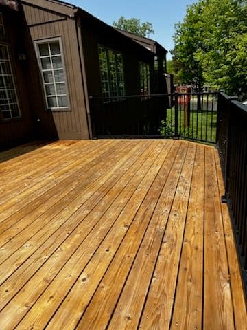 Gallery photos for Deck Renewal with Cedar Stain Transformation: Image #3