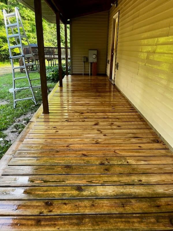 Gallery photos for Transform Your Deck with Expert Pressure Washing: Image #1